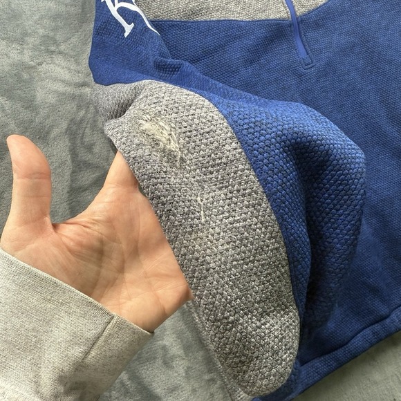 Men's-G-III Sports by Carl Banks XXL Kansas City Royals Double Play Pullover - Picture 3 of 11